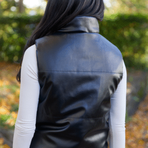 Clarissa Black Combo Reversible Vest SALE - Image 7