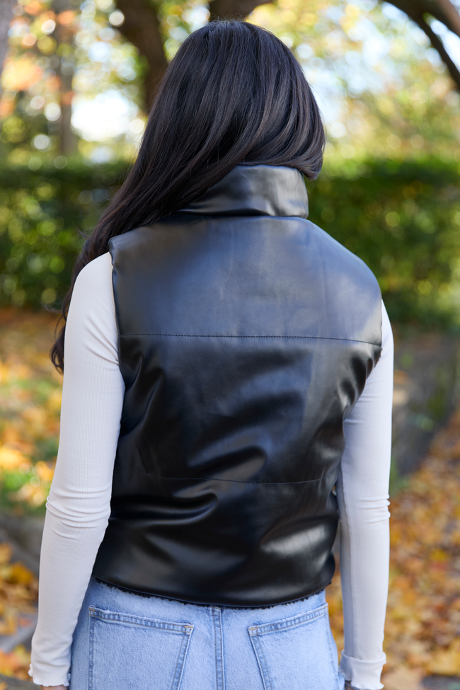 Clarissa Black Combo Reversible Vest SALE - Image 7