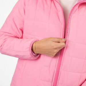Vail Valley Pink Lightweight Puffer Jacket FINAL SALE - Image 3