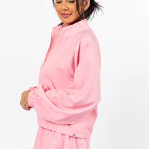 On The Daily Light Pink Full-Zip Windbreaker FINAL SALE - Image 6