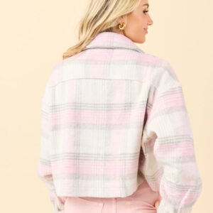 Gretchen Pink Plaid Jacket SALE - Image 4