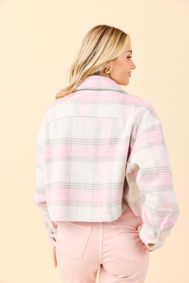 Gretchen Pink Plaid Jacket SALE - Image 4