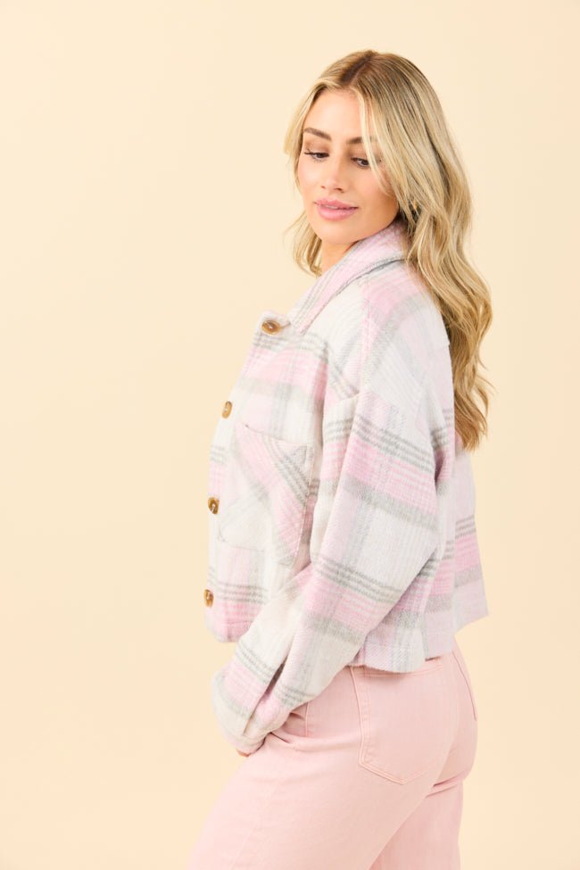 Gretchen Pink Plaid Jacket SALE - Image 3