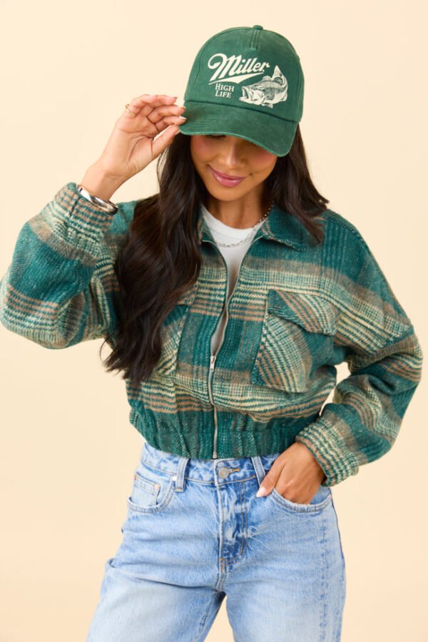 Finley Green Plaid Jacket SALE