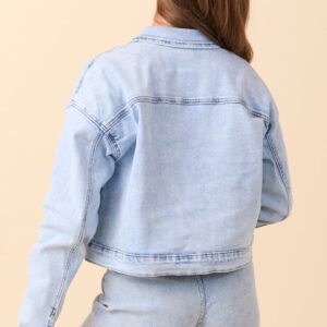 My Favorite Light Wash Denim Jacket SALE - Image 5
