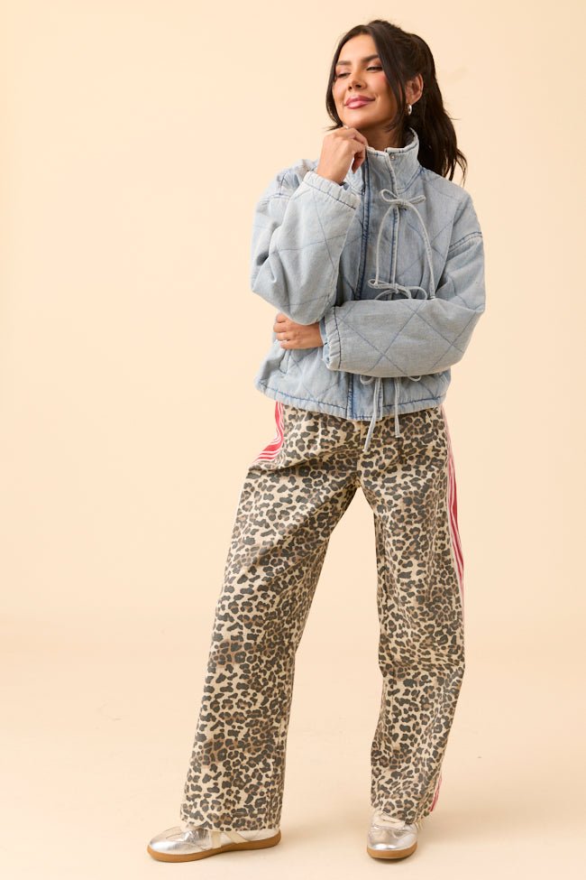 Winslow Light Denim Quilted Jacket SALE - Image 4