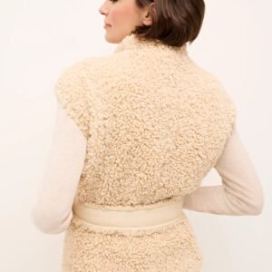 Marie Oliver Astrid Vest in Cream - Image 4