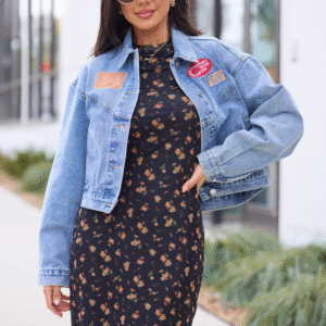Lorelei Patches Denim Jacket SALE - Image 1