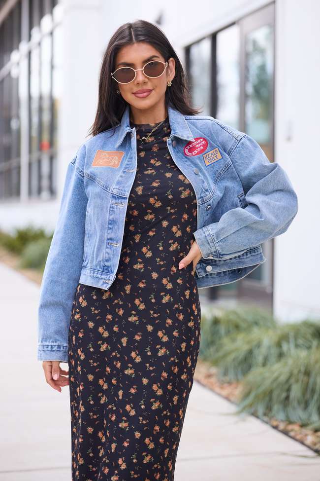 Lorelei Patches Denim Jacket SALE - Image 1
