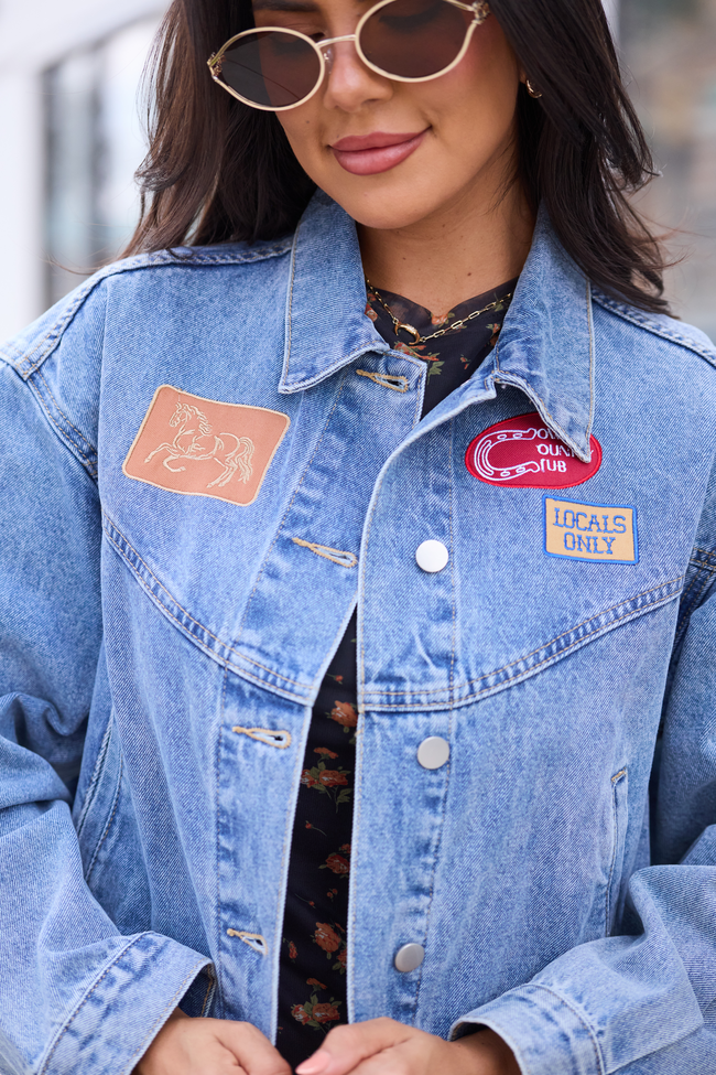 Lorelei Patches Denim Jacket SALE - Image 2