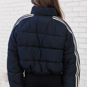 Amelia Black and White Puffer Jacket SALE - Image 4