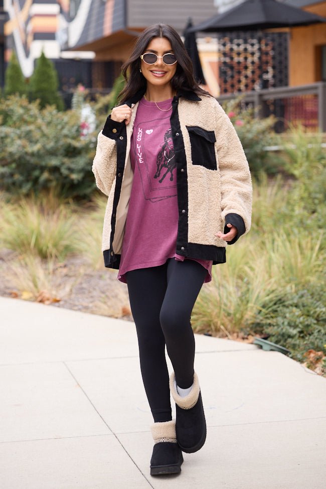 Remington Sherpa Corduroy Snap Jacket SALE - Image 2